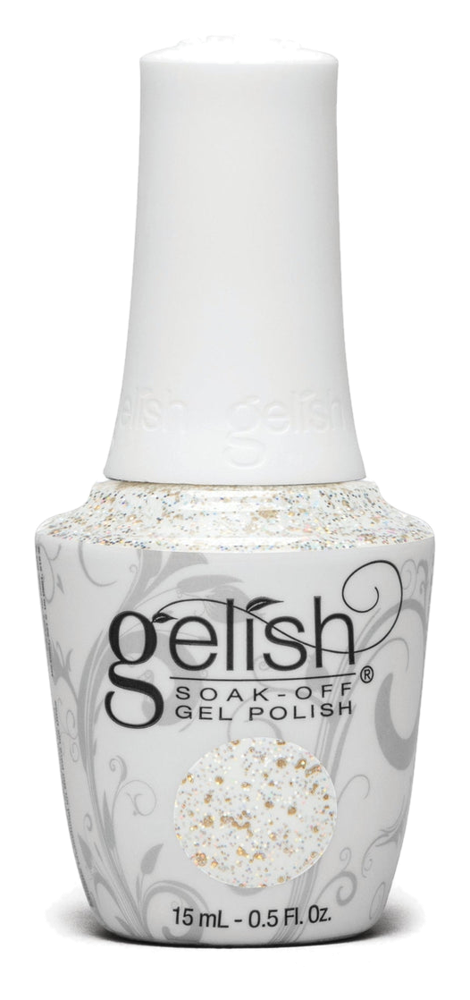 All That Glitters Is Gold — Gelish Gel Polish – All That Glitters Is Gold | Sparkly Gold Glitter | Soak Off 15ml | 21 Days Chip-Free