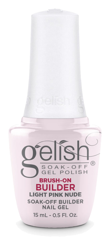 Gelish Brush-On Builder Light Pink Nude, 0.5 fl. oz.