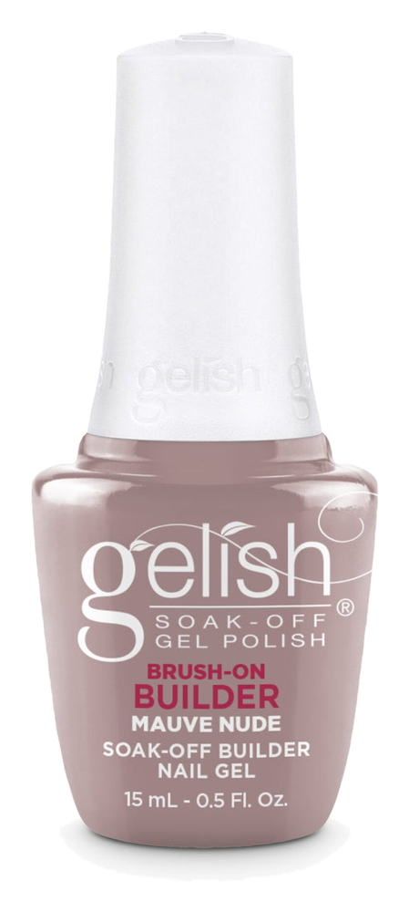 Gelish Brush-On Builder Mauve Nude, 0.5 fl. oz.