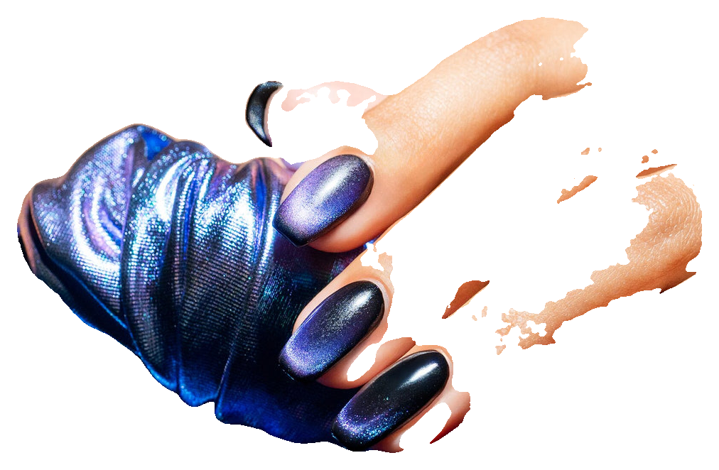 Gelish Cat Eye Magnetic Reflections Blue Eclipse Magnet Gel Polish, 0.5 fl oz. (6)