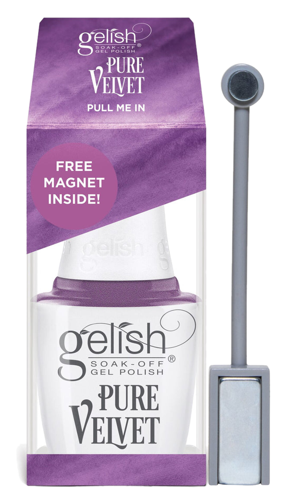 Gelish Cat Eye Pure Velvet Pull Me In Magnet Gel Polish, 0.5 fl oz.