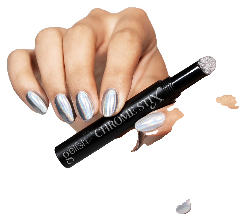 Gelish Chrome Stix Silver Holographic, 0.17 oz. (6)