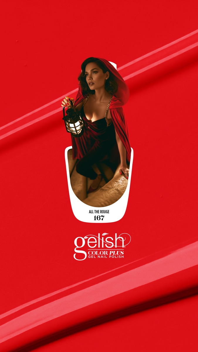 All The Rouge — Gelish Color Plus