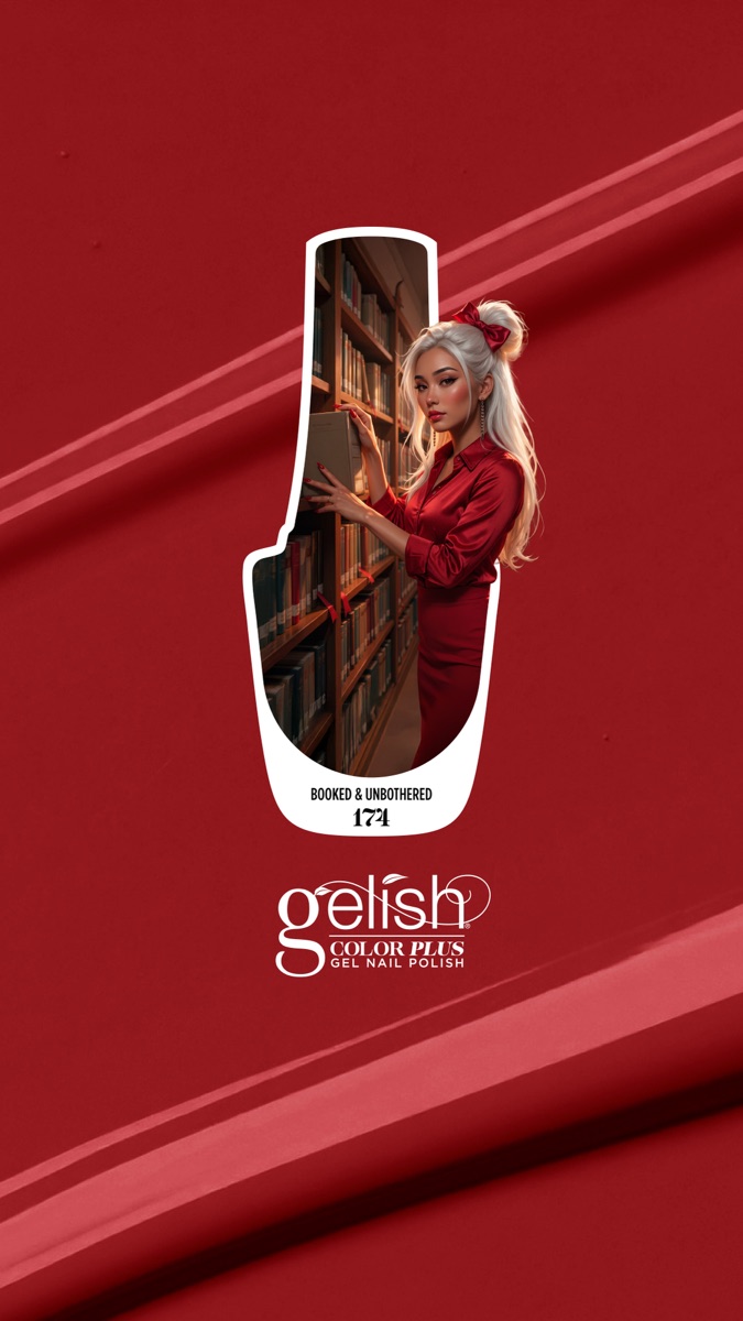 Booked & Unbothered — Gelish Color Plus