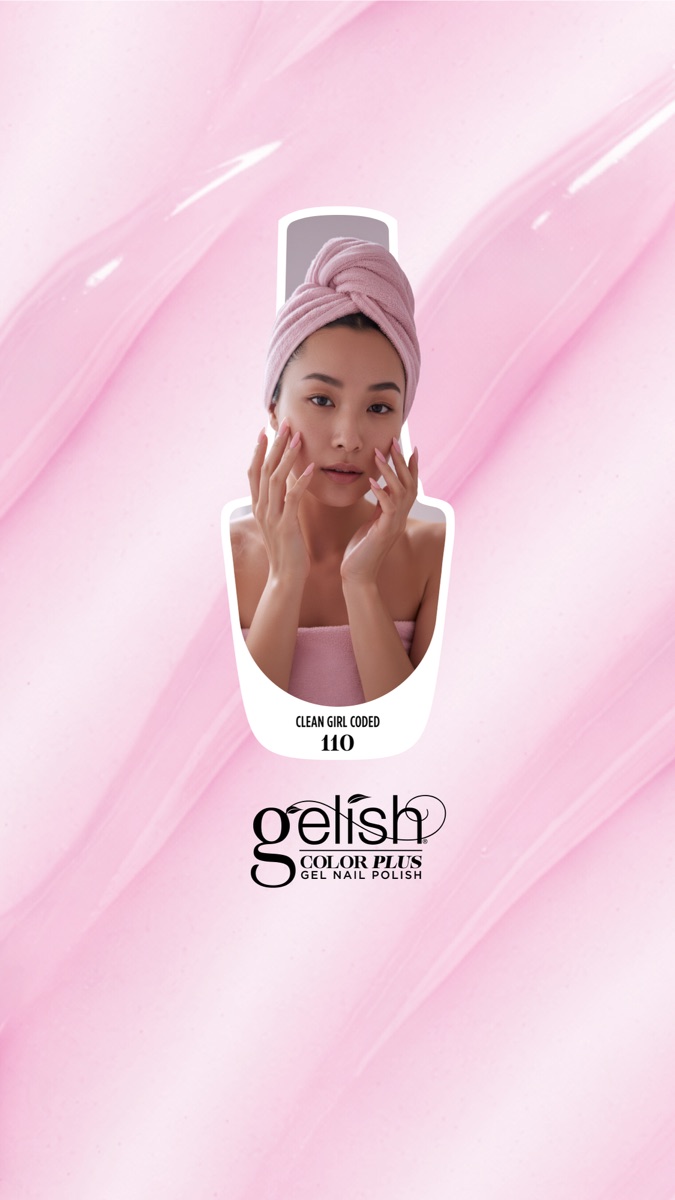 Clean Girl Coded — Gelish Color Plus