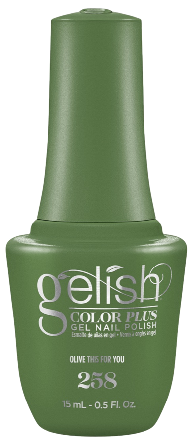 Gelish Color Plus Olive This For You bottle