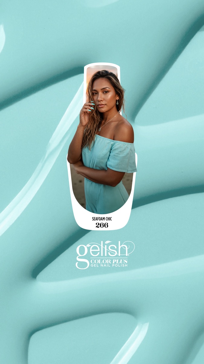 Seafoam Chic — Gelish Color Plus