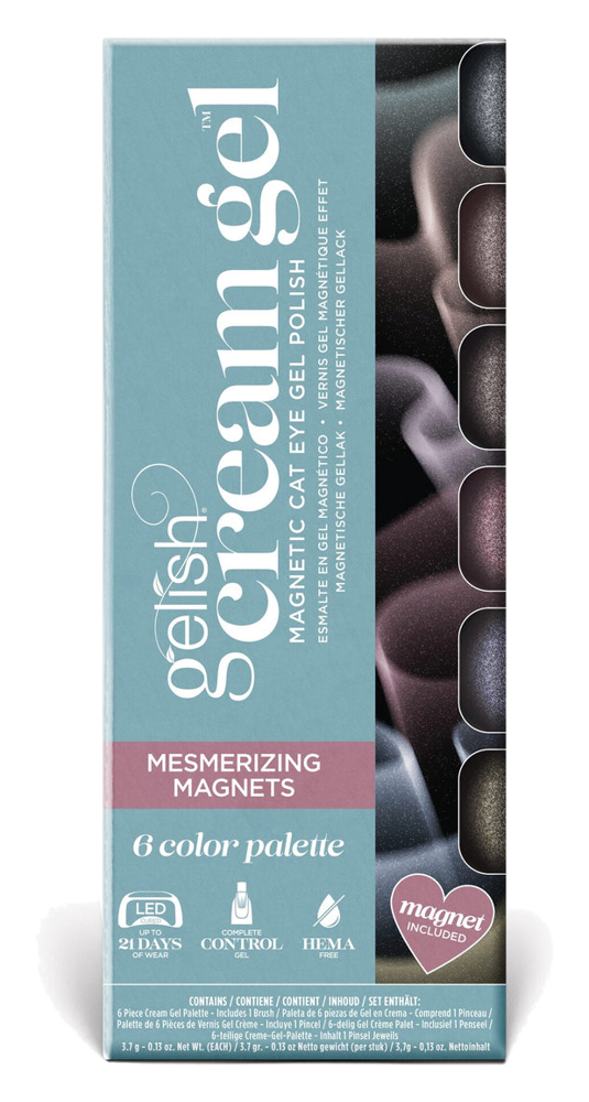 Gelish Cream Gel 6PC Palette - Mesmerizing Magnets