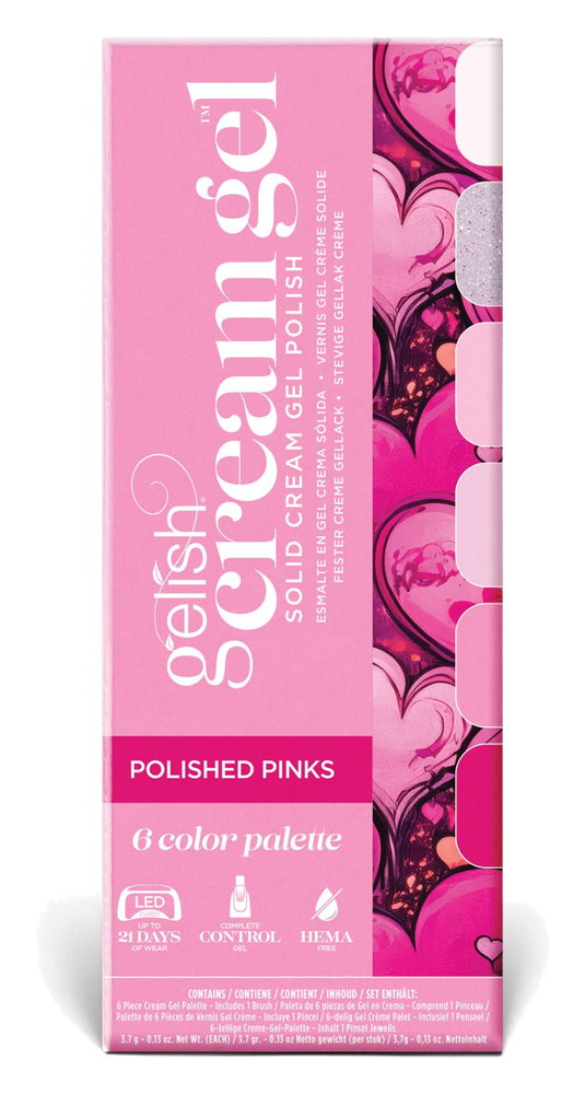 Gelish Cream Gel 6PC Palette - Polished Pinks