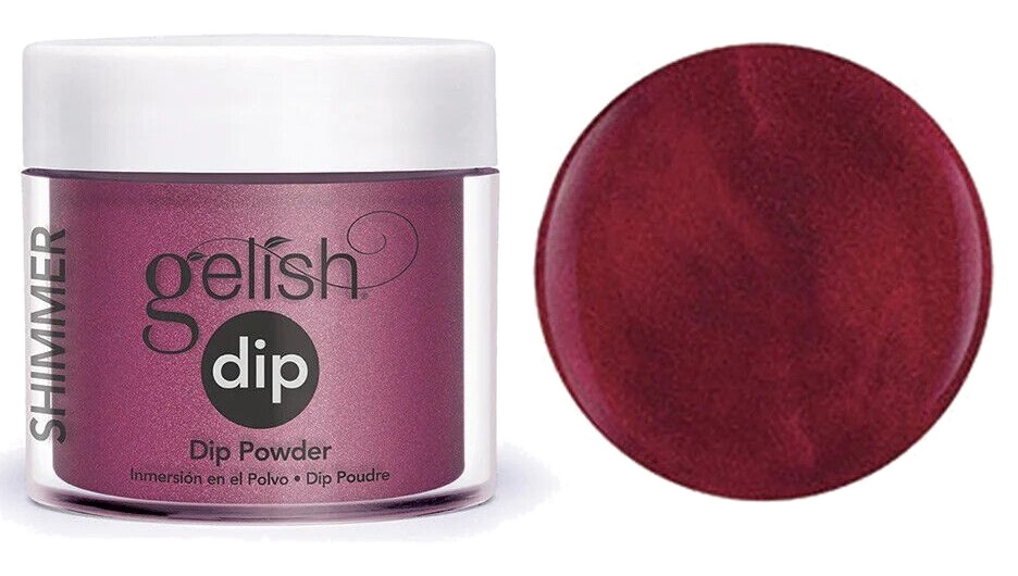 Im So Hot — Gelish Dip Powder – Im So Hot | Fiery Orange Red | Vegan Nail Dip System 23g