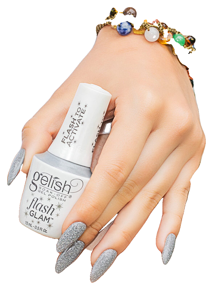 Gelish Dripping In Bling Glitter Gel Polish, 0.5 fl oz. (5)