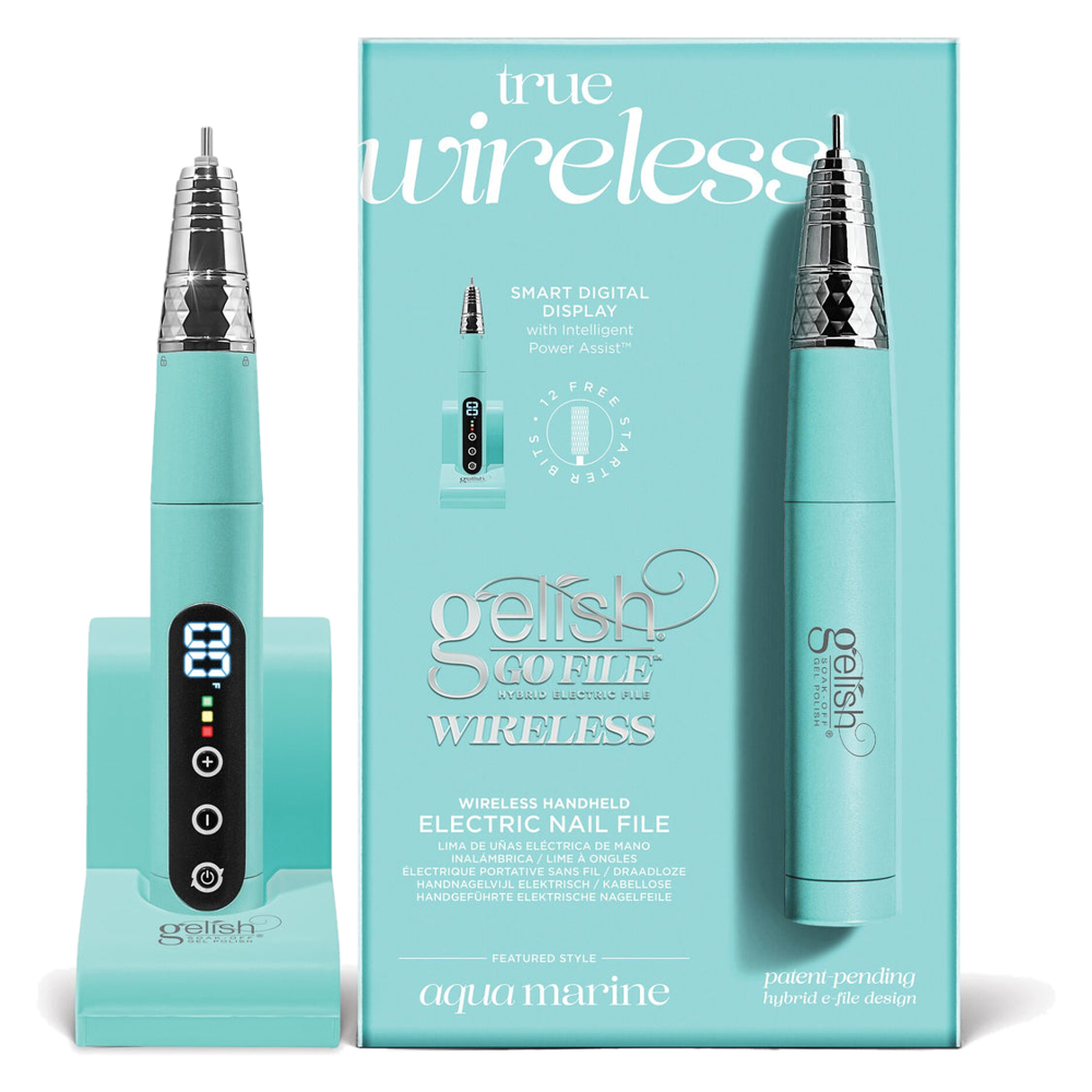 Gelish Go File Wireless Aqua Marine