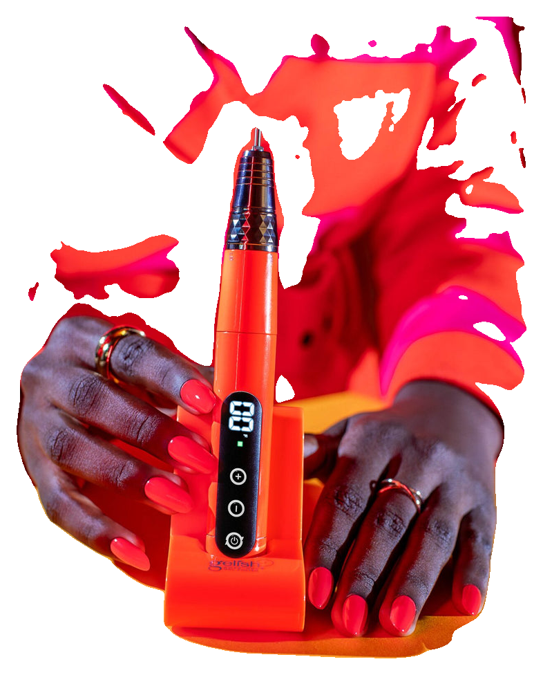 Gelish Go File Wireless Neon Orange (6)