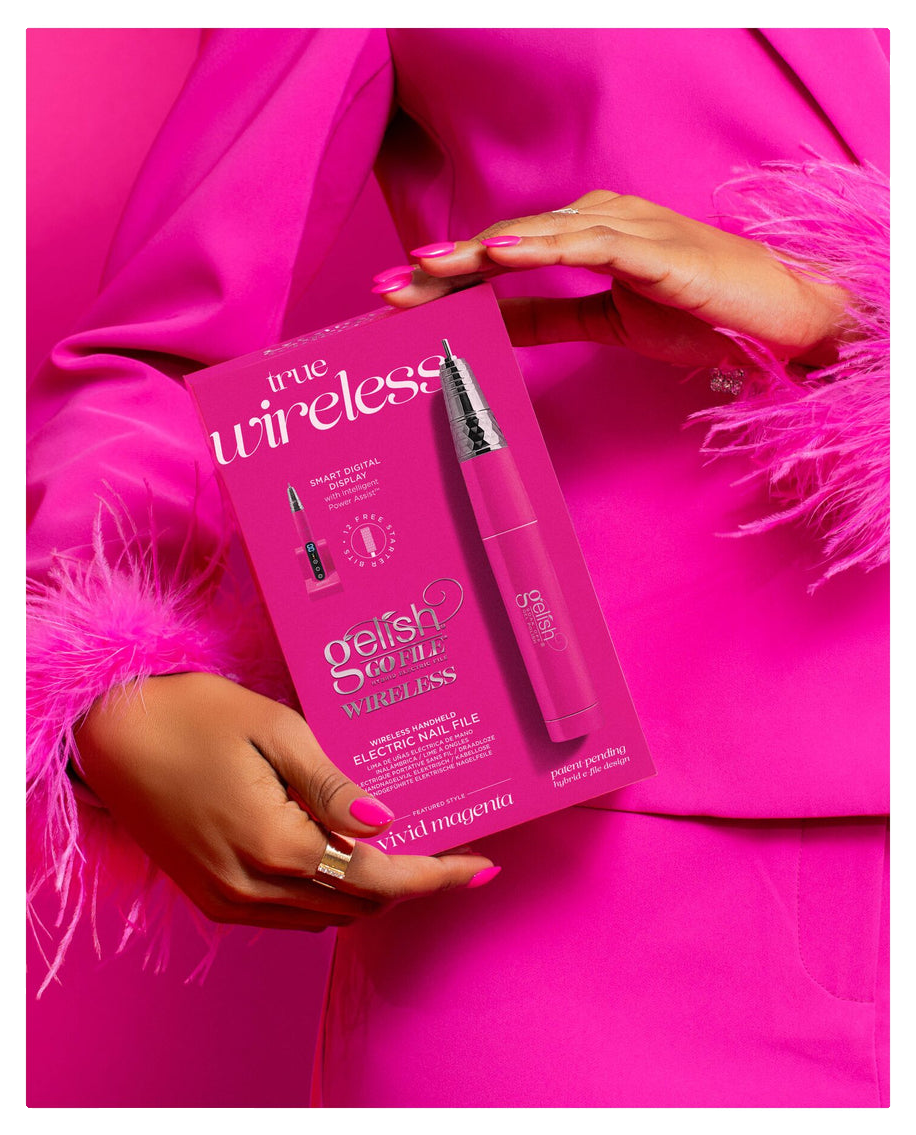 Gelish Go File Wireless Vivid Magenta (5)
