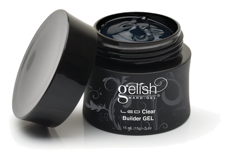 Gelish Hard Gel Builder Clear, 0.5 fl oz.