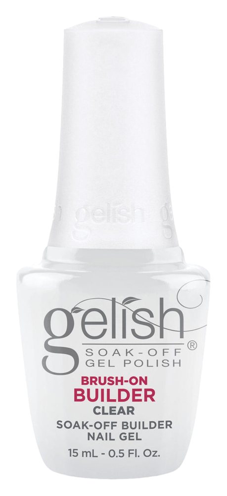 Gelish HEMA-Free Brush-On Builder Clear, 0.5 fl. oz.