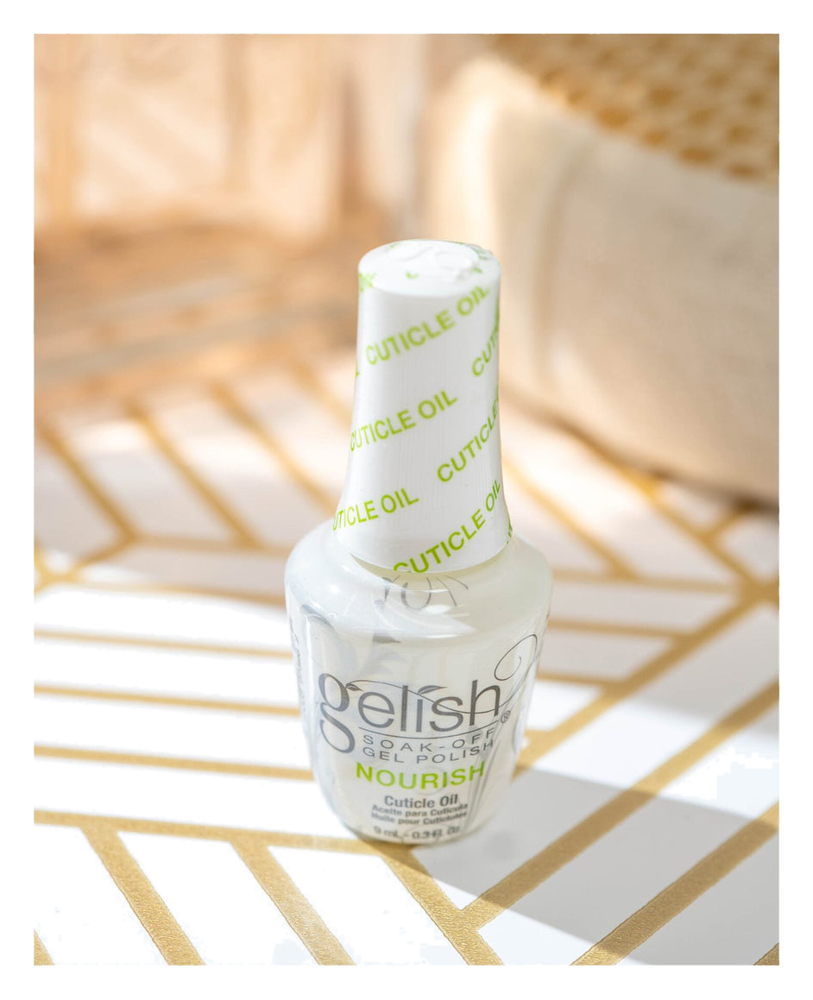 Gelish MINI Nourish Cuticle Oil, 0.3 oz. (4)