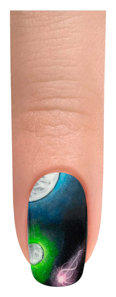 Gelish Neon Blue Art Form CRÈME (5)