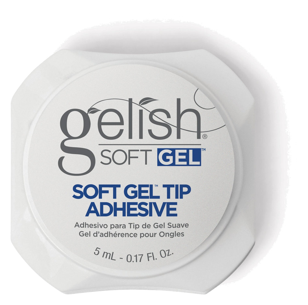 Gelish Soft Gel™ Tip Adhesive Jar, 0.17 fl oz.