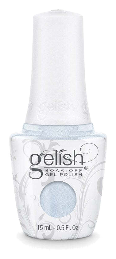 Wrapped In Satin — Gelish Gel Polish – Wrapped In Satin | Pale Blue Shimmer | Soak Off 15ml | 21 Days Chip-Free
