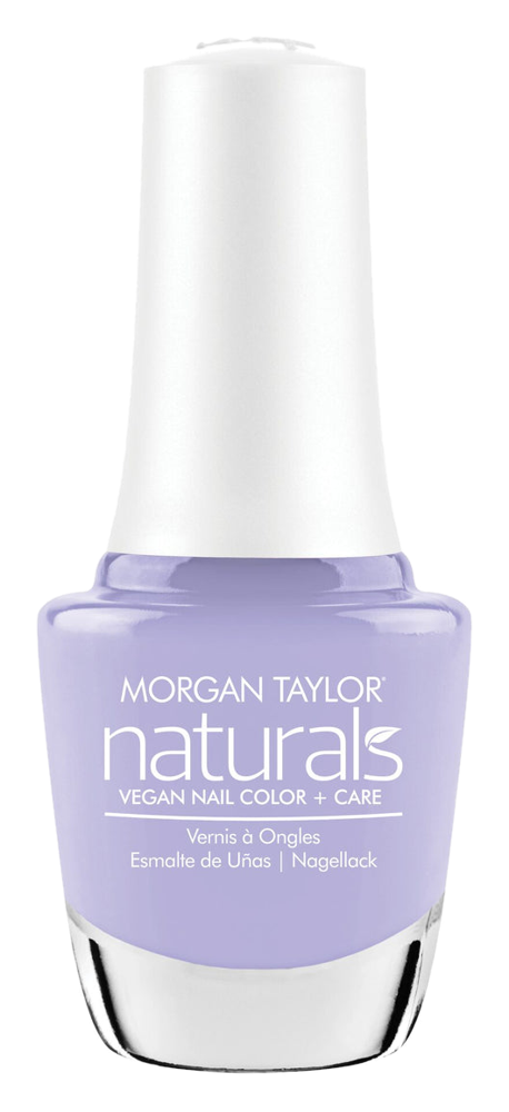 Morgan Taylor Naturals Raining Petals Vegan Nail Color, 15mL