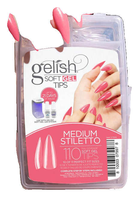 Soft Gel™ TIPS - MEDIUM COFFIN 110CT (6)
